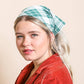 Plaid Triangle Head Scarf