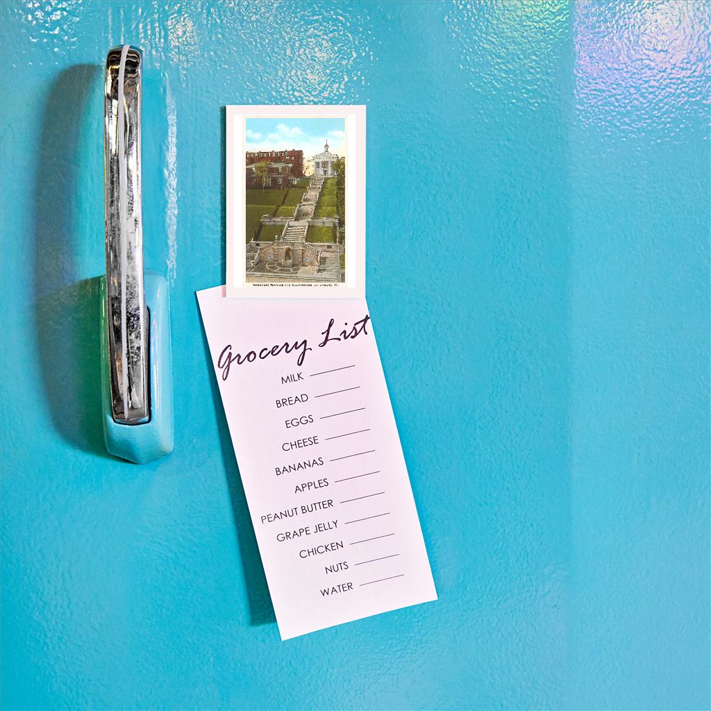 Downtown Lynchburg Monument Terrace Vintage Magnet
