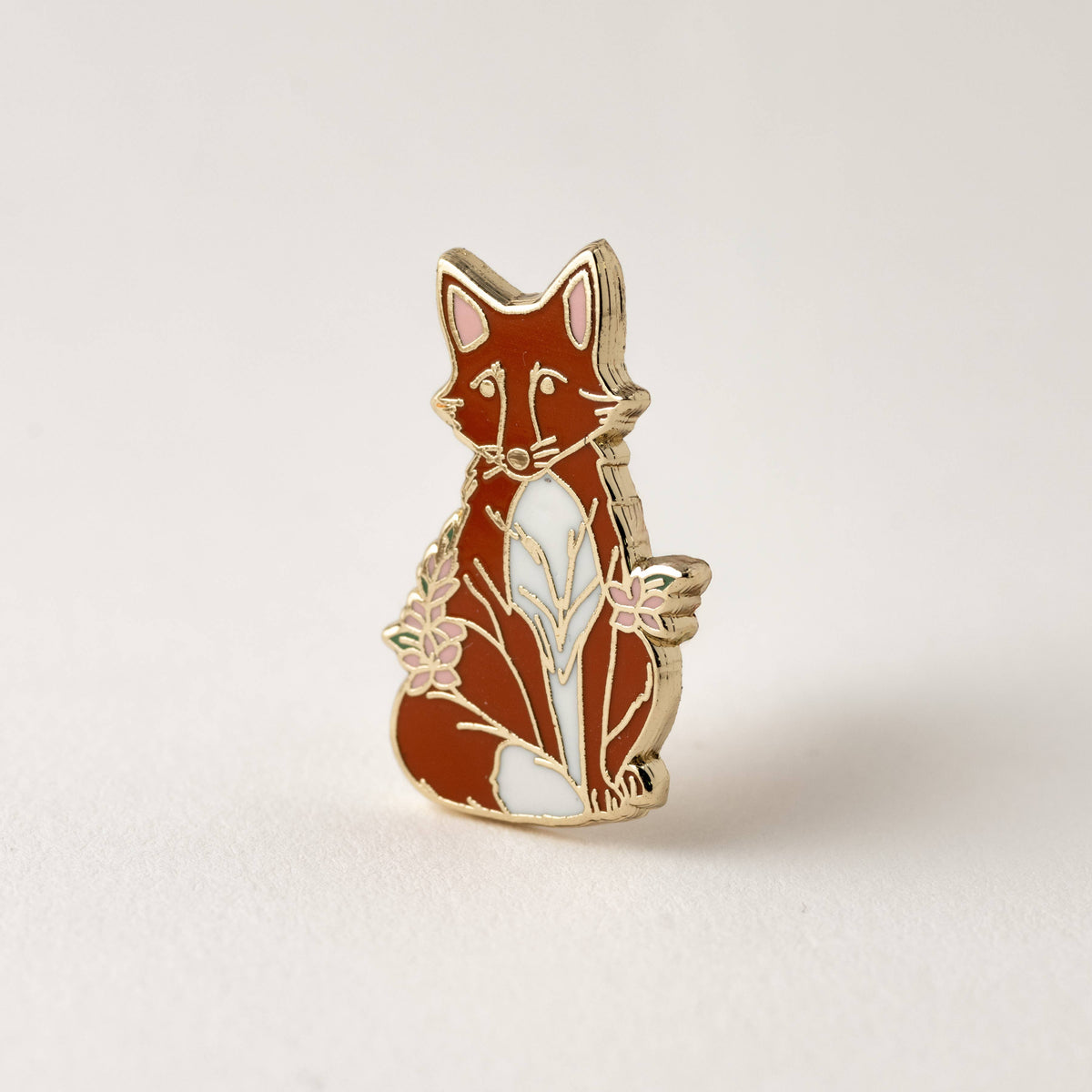 Forest Fox Enamel Pin