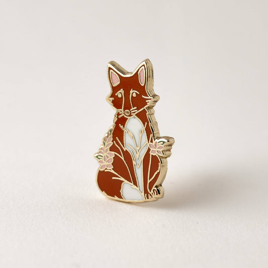 Forest Fox Enamel Pin