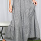 Gatherings Cotton Gingham Maxi Skirt