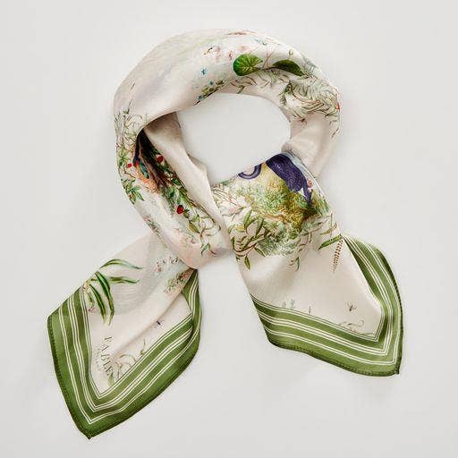 Ivory Whispering Willows Scarf