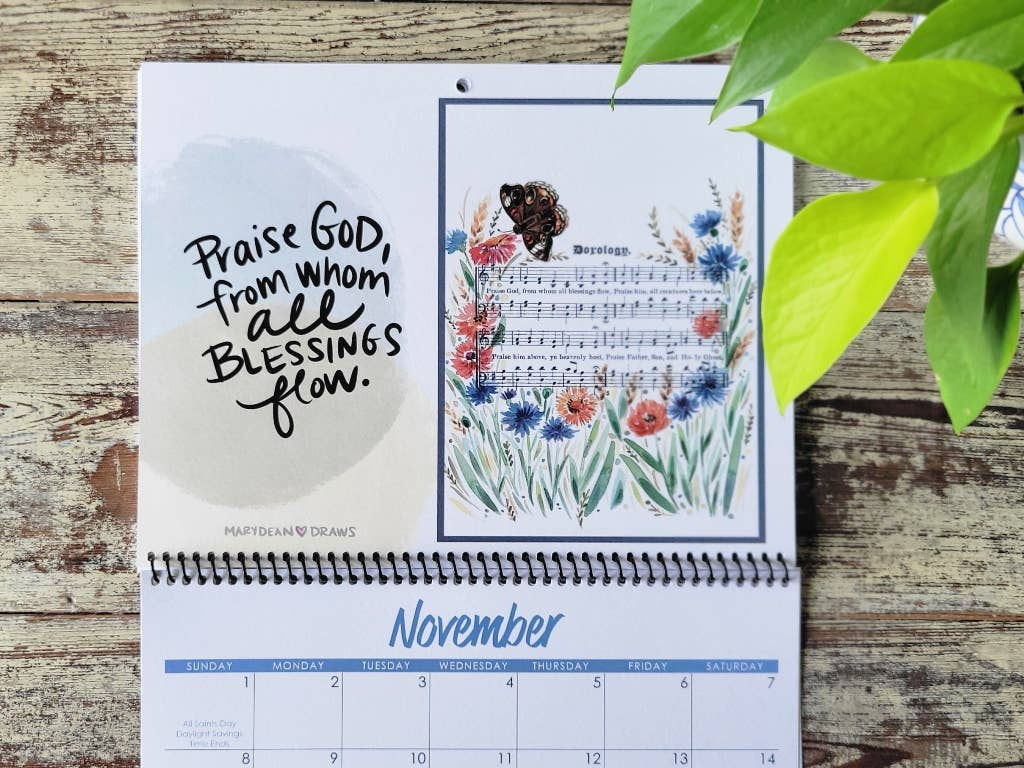 2026 Hymn Calendar: A Year of Praise and Encouragement