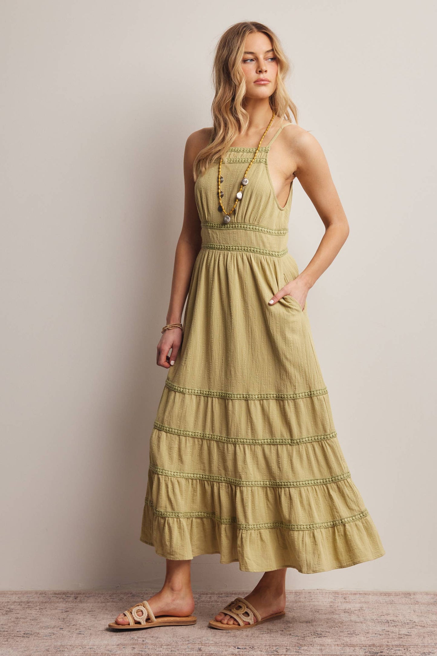 Leah Tiered Maxi Dress
