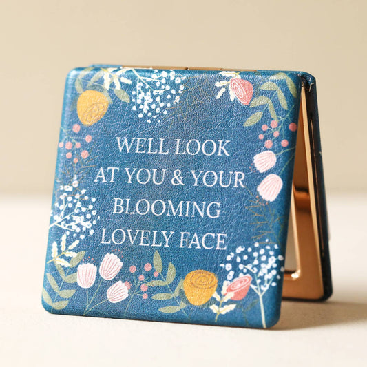 "Blooming Lovely" Compact Mirror