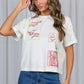 Souvenir Cross-Stitch Top