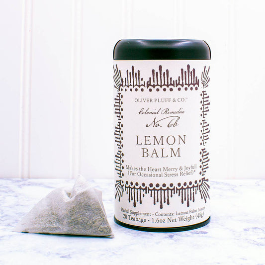 Lemon Balm Tea Tin