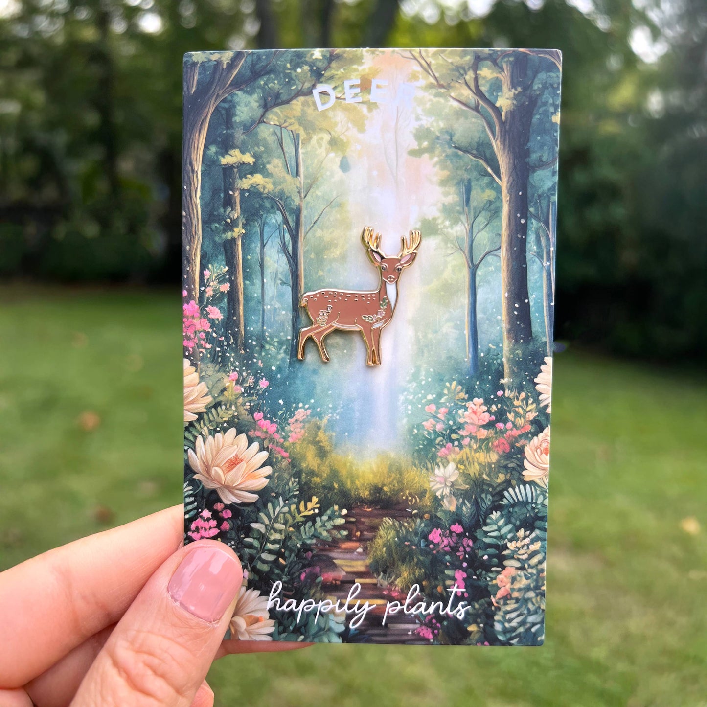 Deer Enamel Pin