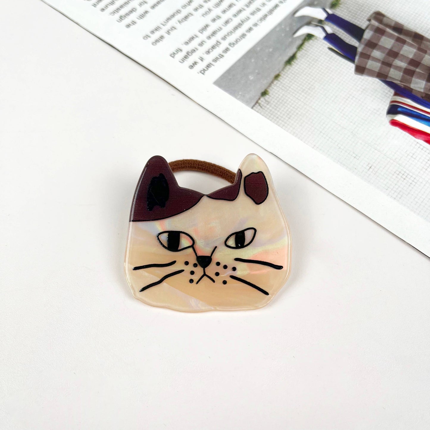 Cartoon Kitties Hair-tie