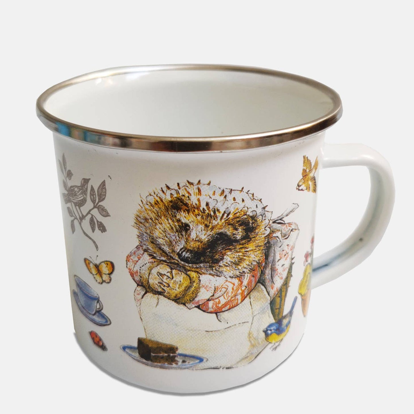 Beatrix Potter Mrs. Tiggy-Winkle Enamel Mug