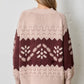 Fair Flower Knit Sweater