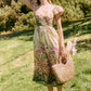 Spring Garden Midi Dress
