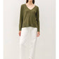 Wear-with-Everything Olive Sweater