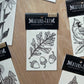 Acorn and Oak Leaves Temporary Tattoo