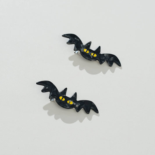 Mini Bat Barrette Hair Clip (Set of 2)