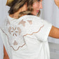 Brianna Embroidery Accent Knit Top