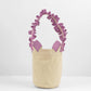 Canvas Ruffle Easter Basket