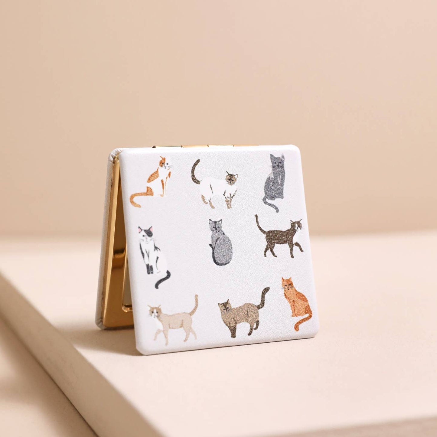 "The Cat Pack" Compact Mirror