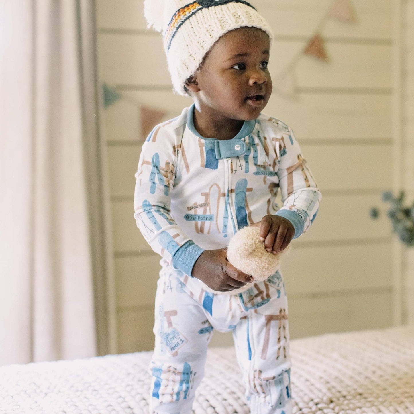 Sunrise Slopes Organic Cotton Two-Piece Pajamas