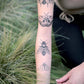 Big Bee Temporary Tattoo