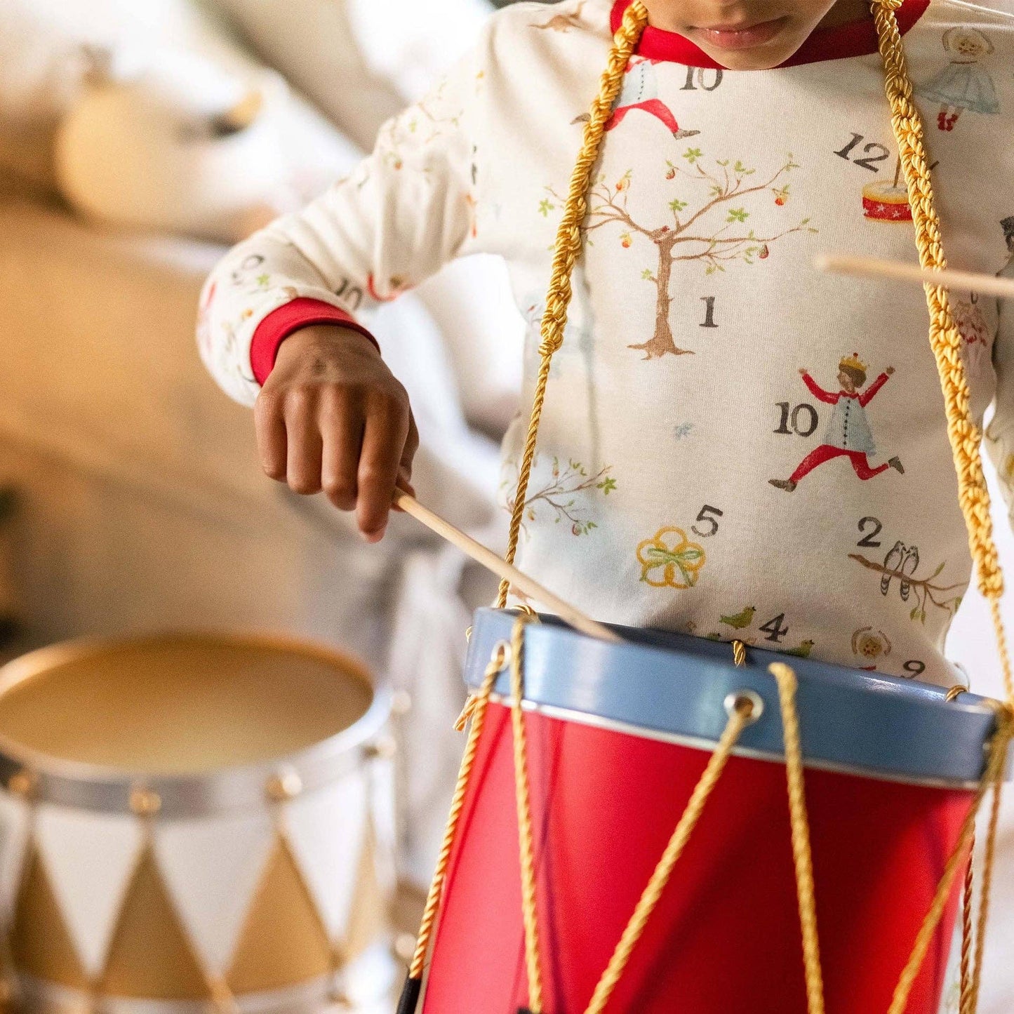 12 Days of Christmas Organic Two-Piece Pajamas