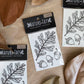 Acorn and Oak Leaves Temporary Tattoo