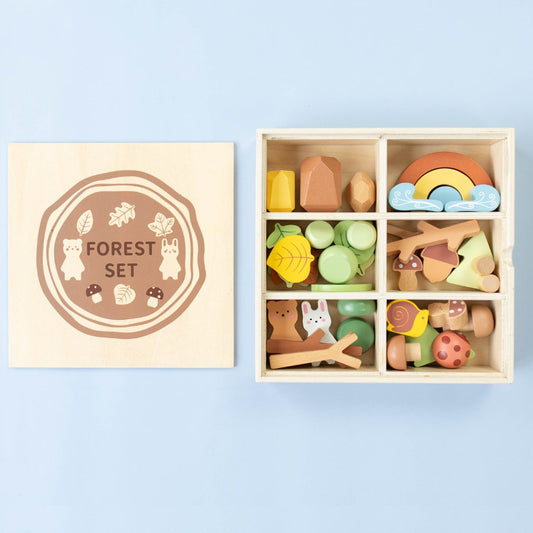 Forest Stacking Montessori Toy Set
