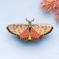 Tawny Coster Butterfly Enamel Pin