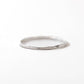 Hammered Stackable Silver Ring