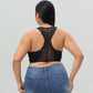 Black Lace Trim Padded Bralette