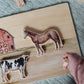 Farm Animals Wooden Puzzle