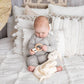 Bunny Muslin Baby Comforter - Fern