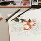 Orange Blossom Paint-By-Number Kit