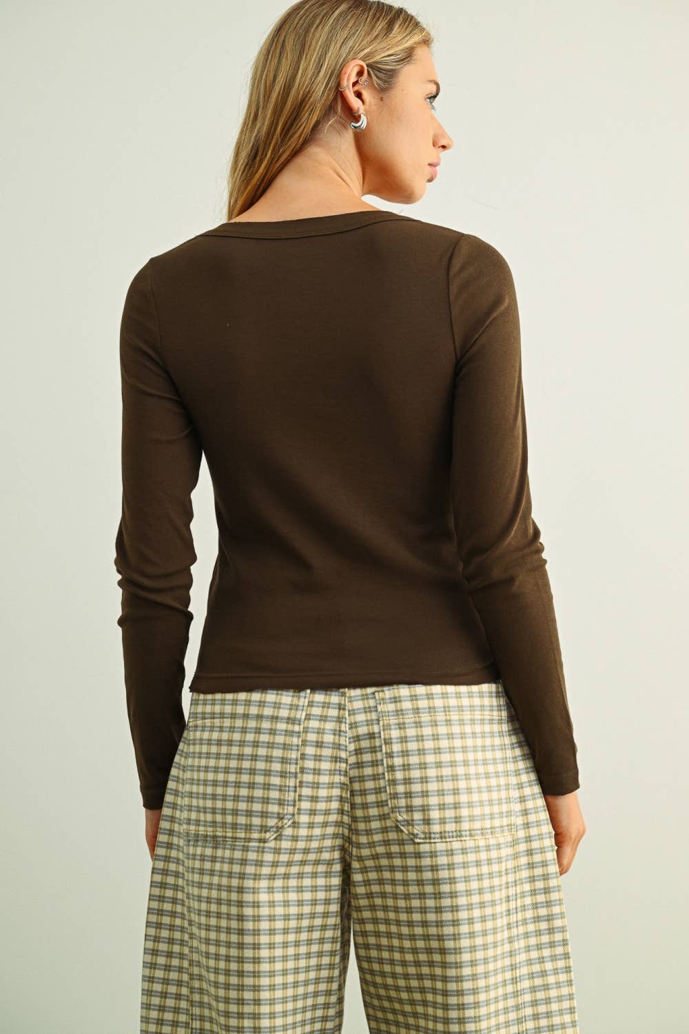 Grounded Essential Cotton Top