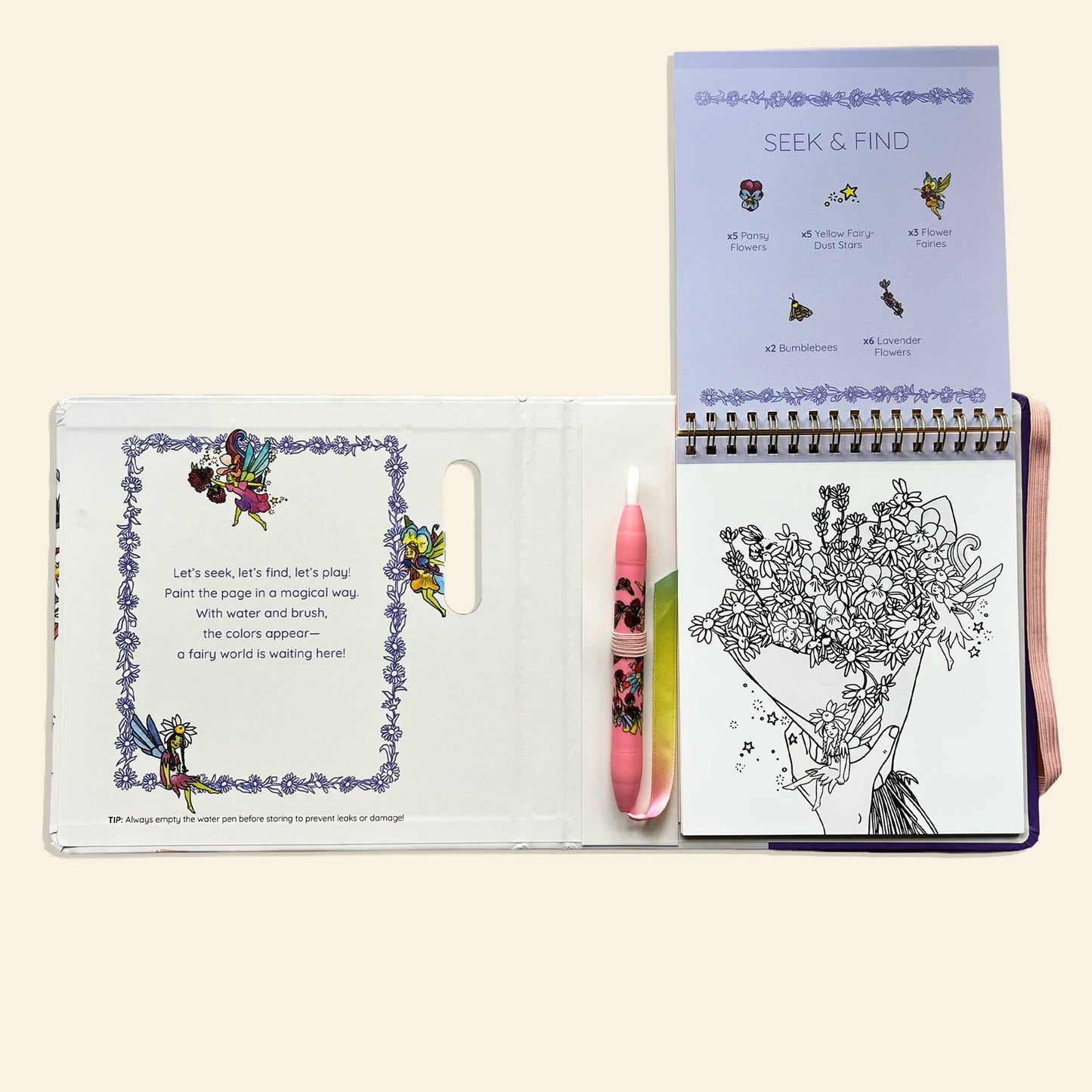 Flower Fairies: A Water Reveal Book