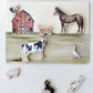 Farm Animals Wooden Puzzle