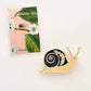 Garden Snail Lapel Pin