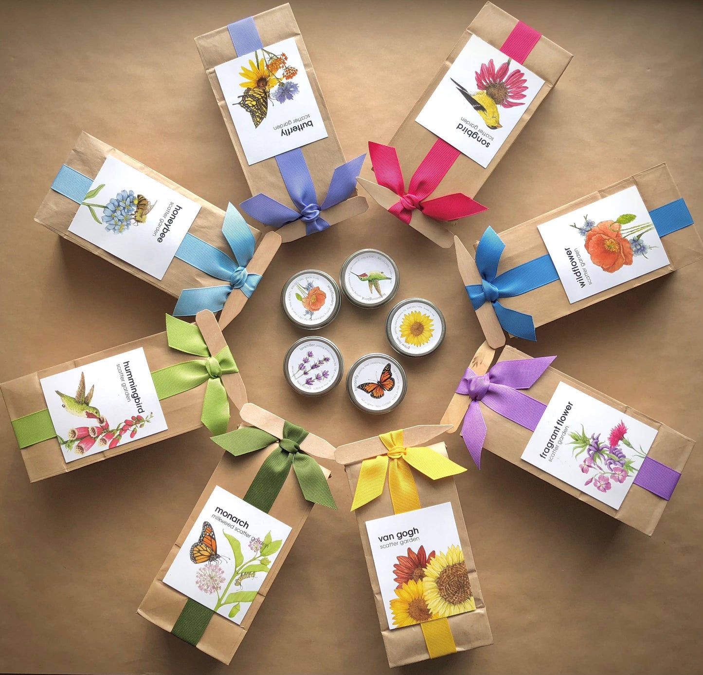 Butterfly Habitat Flower Seed Tin