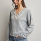 Misty Shoreline Sweater