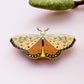 Tawny Coster Butterfly Enamel Pin