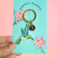 Hummingbird Keychain & Bag Charm