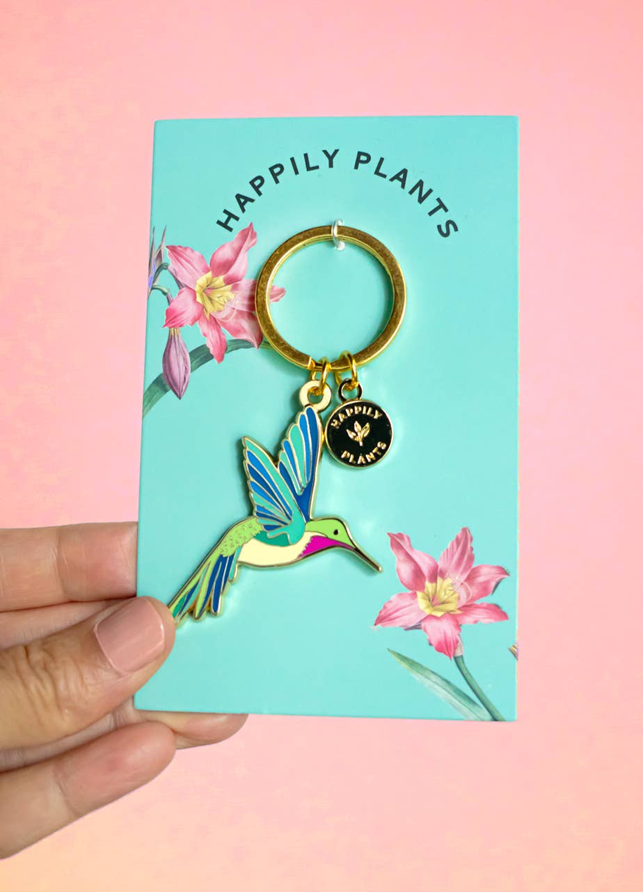 Hummingbird Keychain & Bag Charm