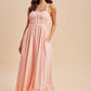 Petal Cotton Maxi Dress
