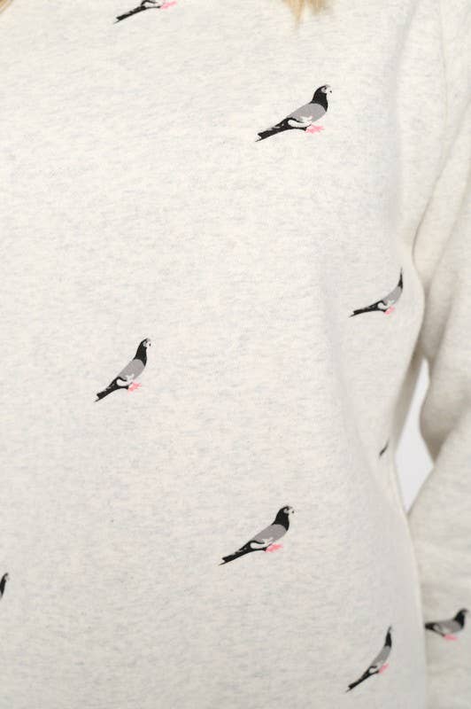 Pigeon All Over Sweatshirt