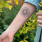 Sunflower Temporary Tattoo