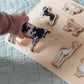 Farm Animals Wooden Puzzle
