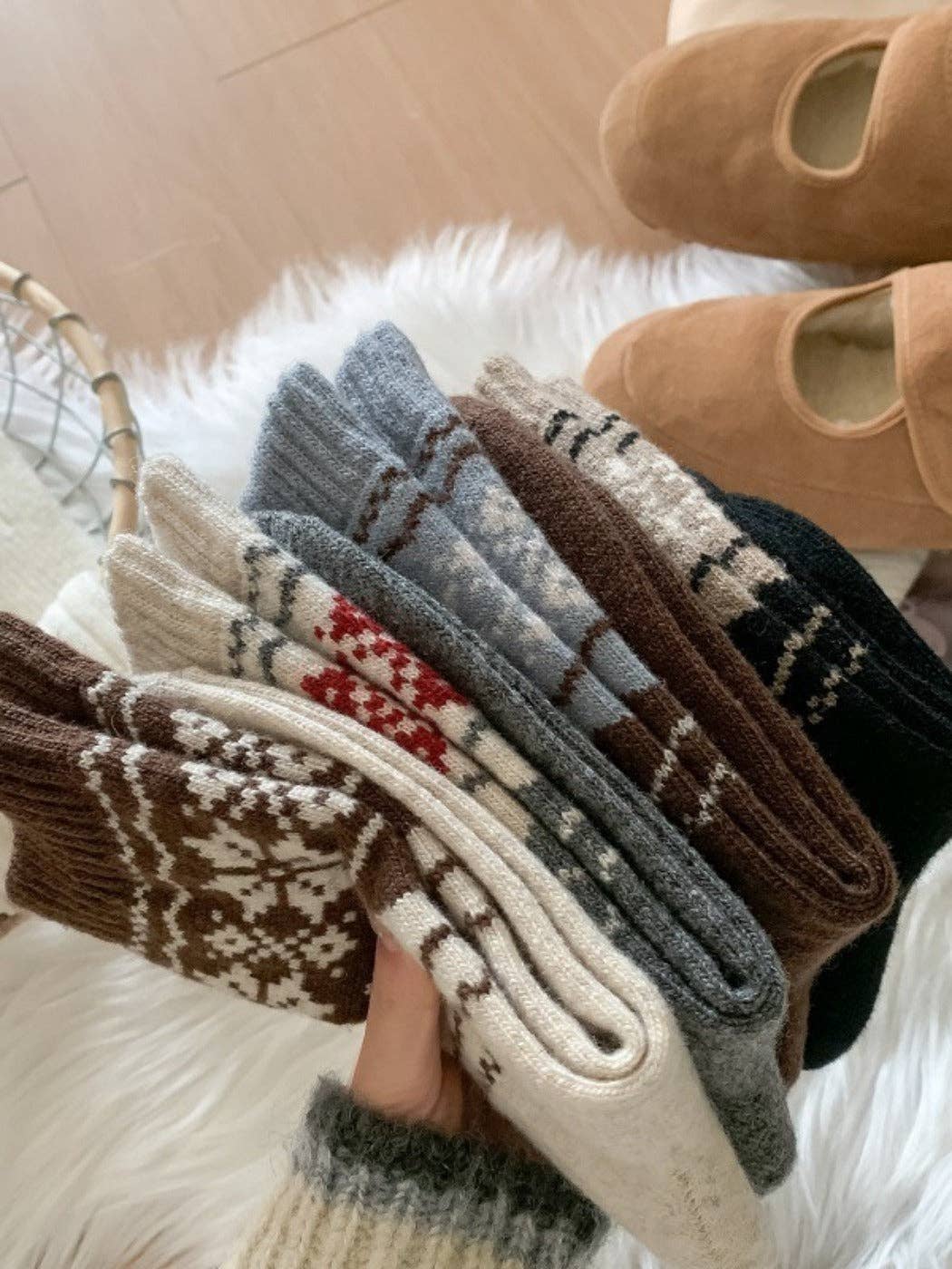 Let it Snow! Cozy Socks