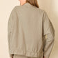 Pinstripe Canvas Chore Coat - Mocha