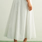 Cotton Clouds Maxi Skirt