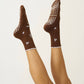 Snowflake Petal Pilates Sock